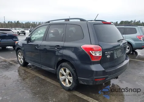 2014 Subaru Forester 2.5I Premium from USA, damaged, VIN JF2SJAEC3EH449746